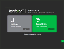 Tablet Screenshot of grupohardtech.com